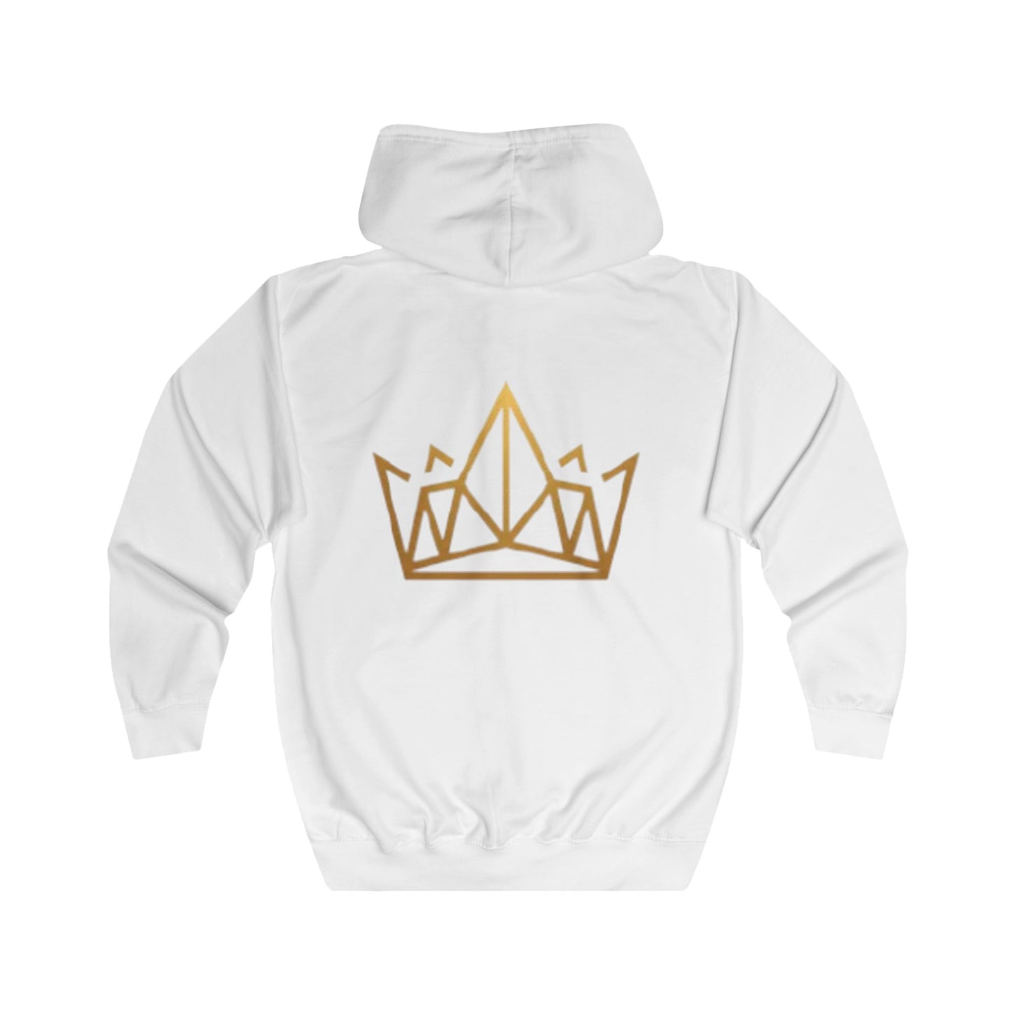 EMPIRE Geometric Crown Pullover Hoodie — Premium Men's Modern Streetwear