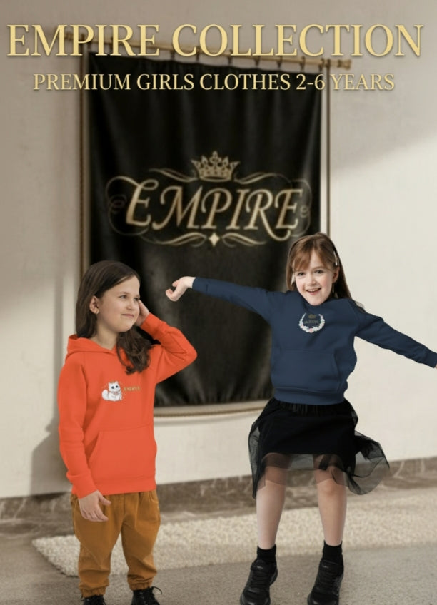 Empire 2-7 Years Girl Clothes — Young Royalty Collection