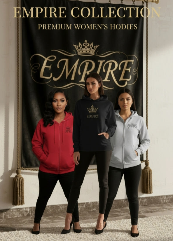 Empire Hoodie Women — Strength, Power, Authority