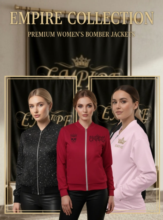 Empire Bomber Jacket Women — Strength, Power, Authority