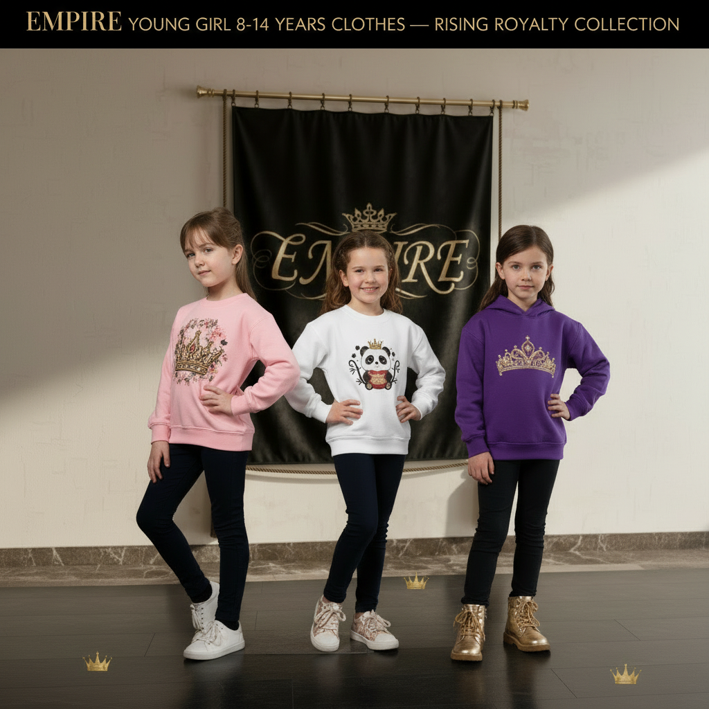 Empire Young Girl 8-14 years Clothes — Rising Royalty Collection