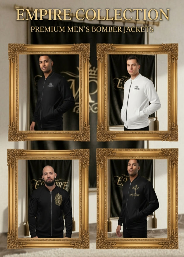 Empire Bomber Jacket Men — Strength, Power, Authority