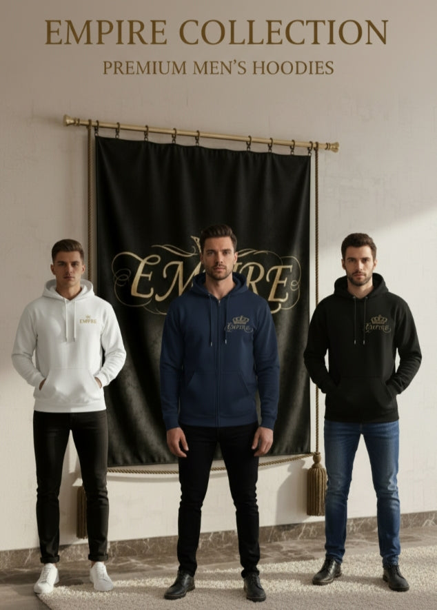 Empire Hoodie Men — Strength, Power, Authority