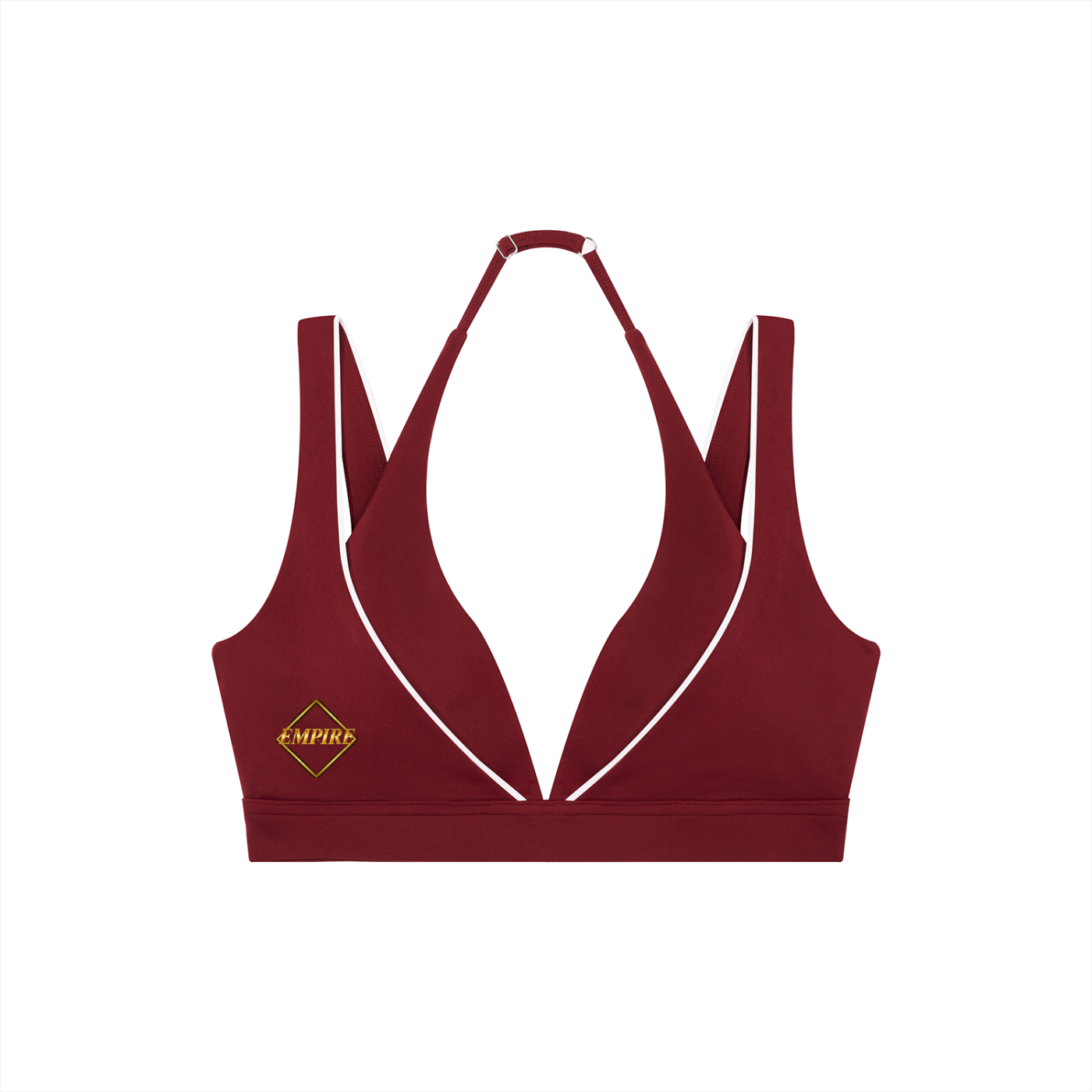 EMPIRE Halter Sports Bra — Cushioned Presence