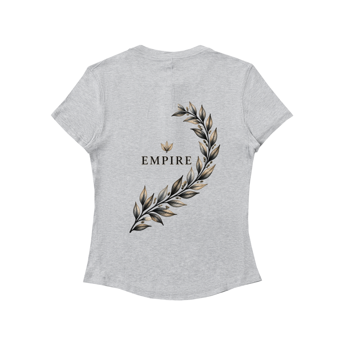 EMPIRE Women's Fitted Henley Shirt — Imperial Laurel