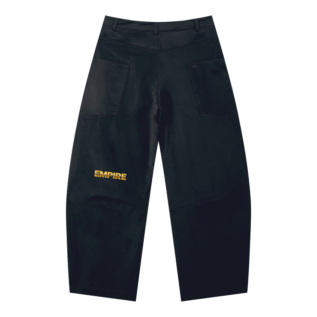 EMPIRE Barrel Leg Pants — Structured Ease