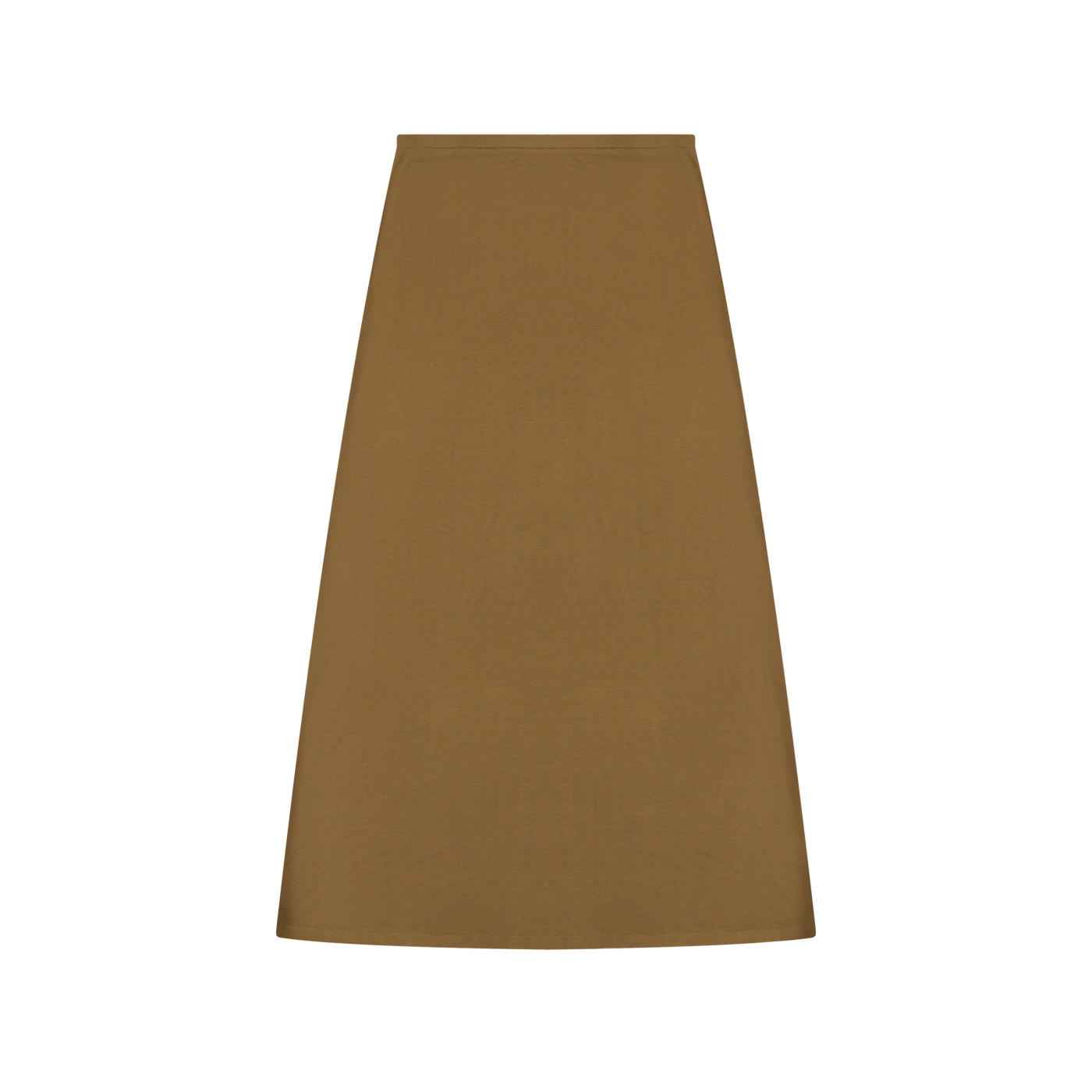 EMPIRE Solid Color Knit Maxi Skirt — Draped Authority