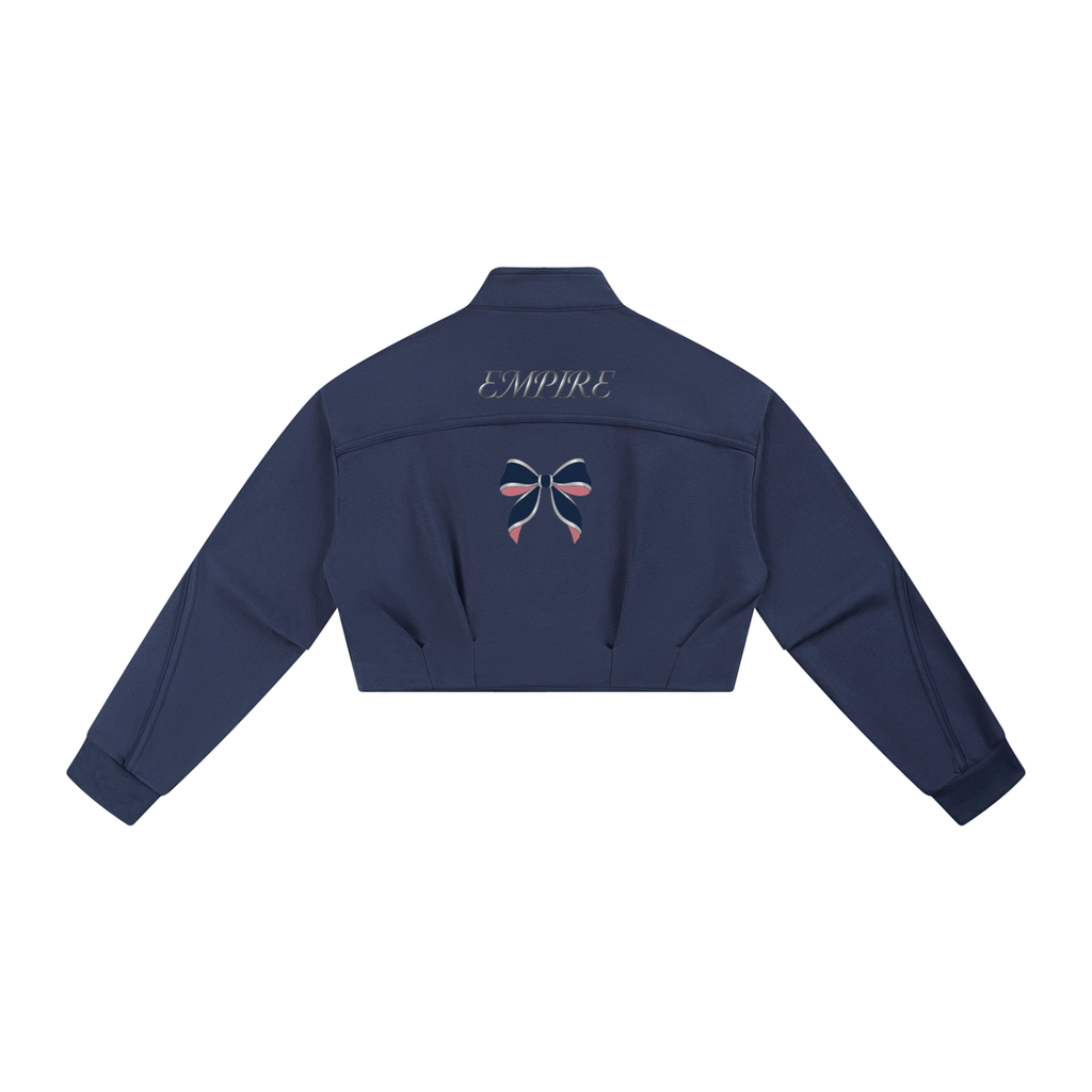 EMPIRE Women's Boxy Button-Front Jacket — Empire Ribbon Current