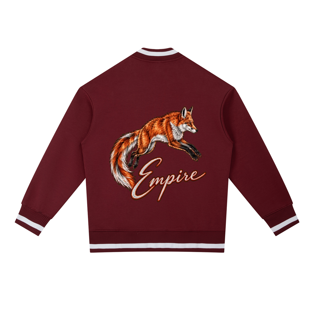 EMPIRE Women's Contrast-Piping Zip Bomber Jacket — Empire Fox