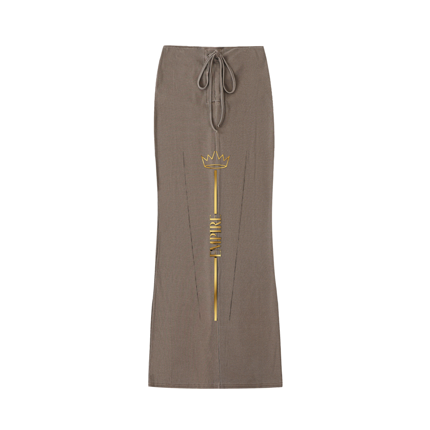 EMPIRE Women Maxi Skirt — Washed Drawstring Collection