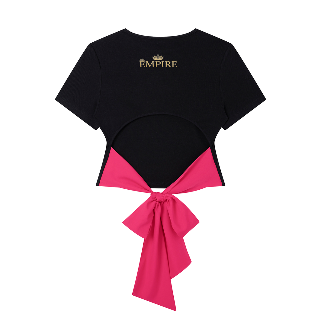 EMPIRE Slim Fit Boatneck T-Shirt — Premium Women's Streetwear