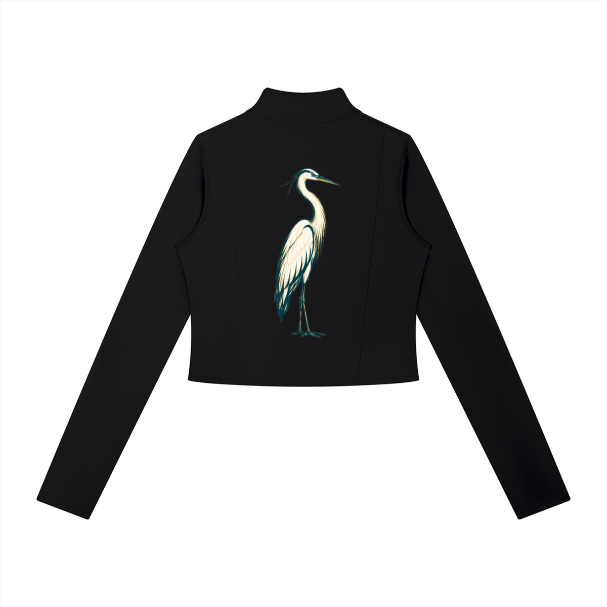 EMPIRE Women's Short Full-Zip Sports Jacket — Empire Night Heron