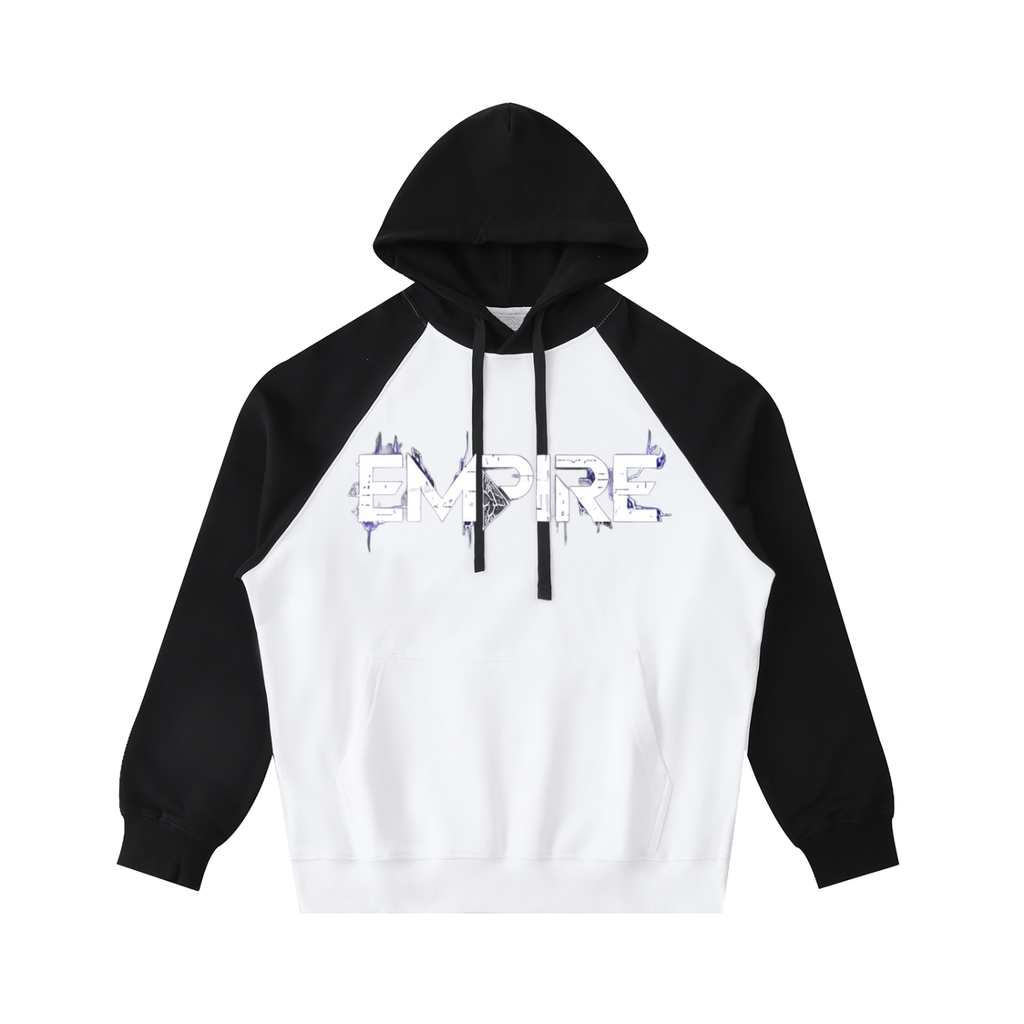 EMPIRE Men’s Color-Block Raglan-Sleeve Hoodie — Futurist Signature