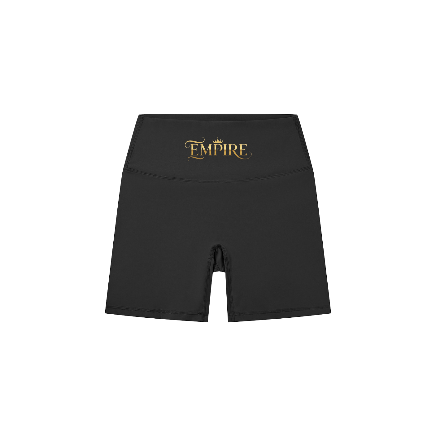 EMPIRE High-Waisted Biker Shorts — Power Crop