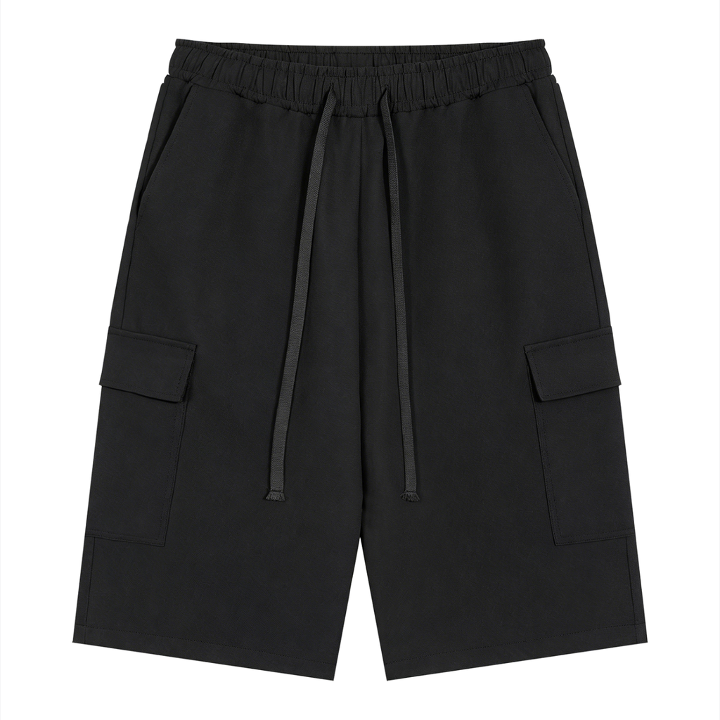 EMPIRE Drawstring Cargo Shorts — Men's Premium Heavyweight Streetwear