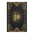 EMPIRE Area Rug — Art Deco Black & Gold