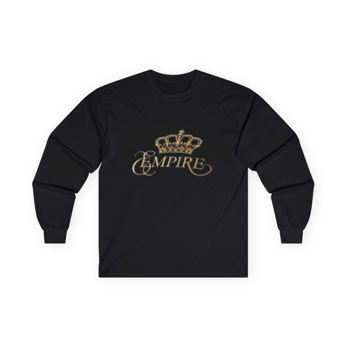 EMPIRE Crown Long Sleeve Tee — Premium Men's Cotton Shirt