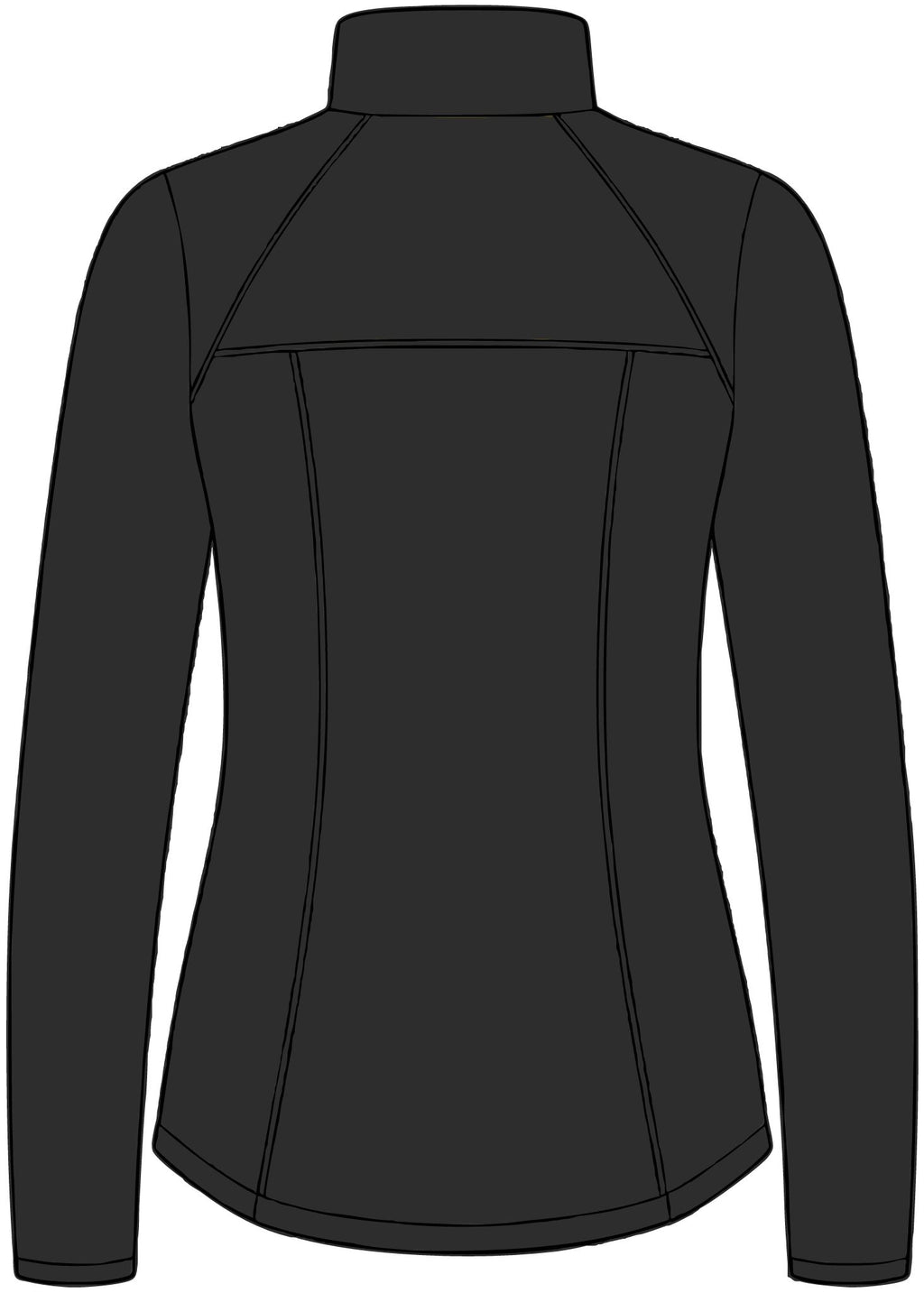 EMPIRE Women's Hybrid Softshell Jacket — Empire Purple Silver Scorpio