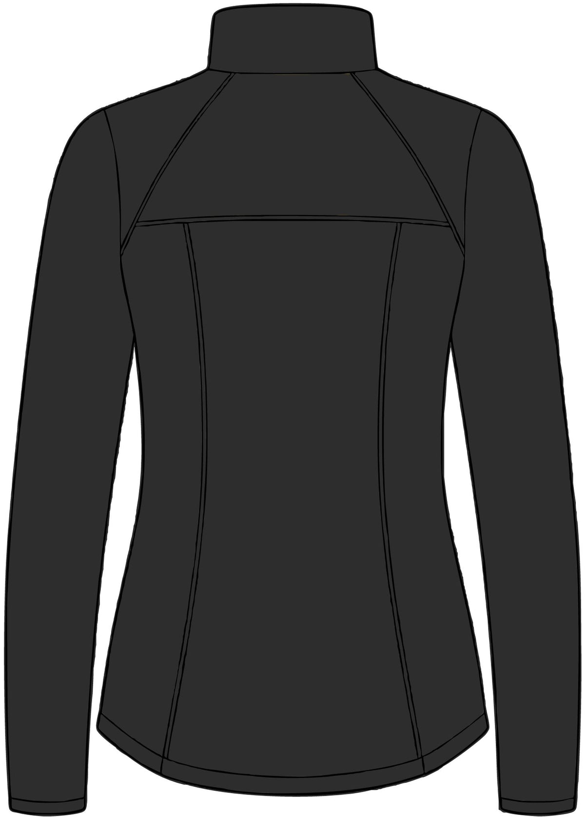 EMPIRE Women's Hybrid Softshell Jacket — Empire Purple Silver Scorpio