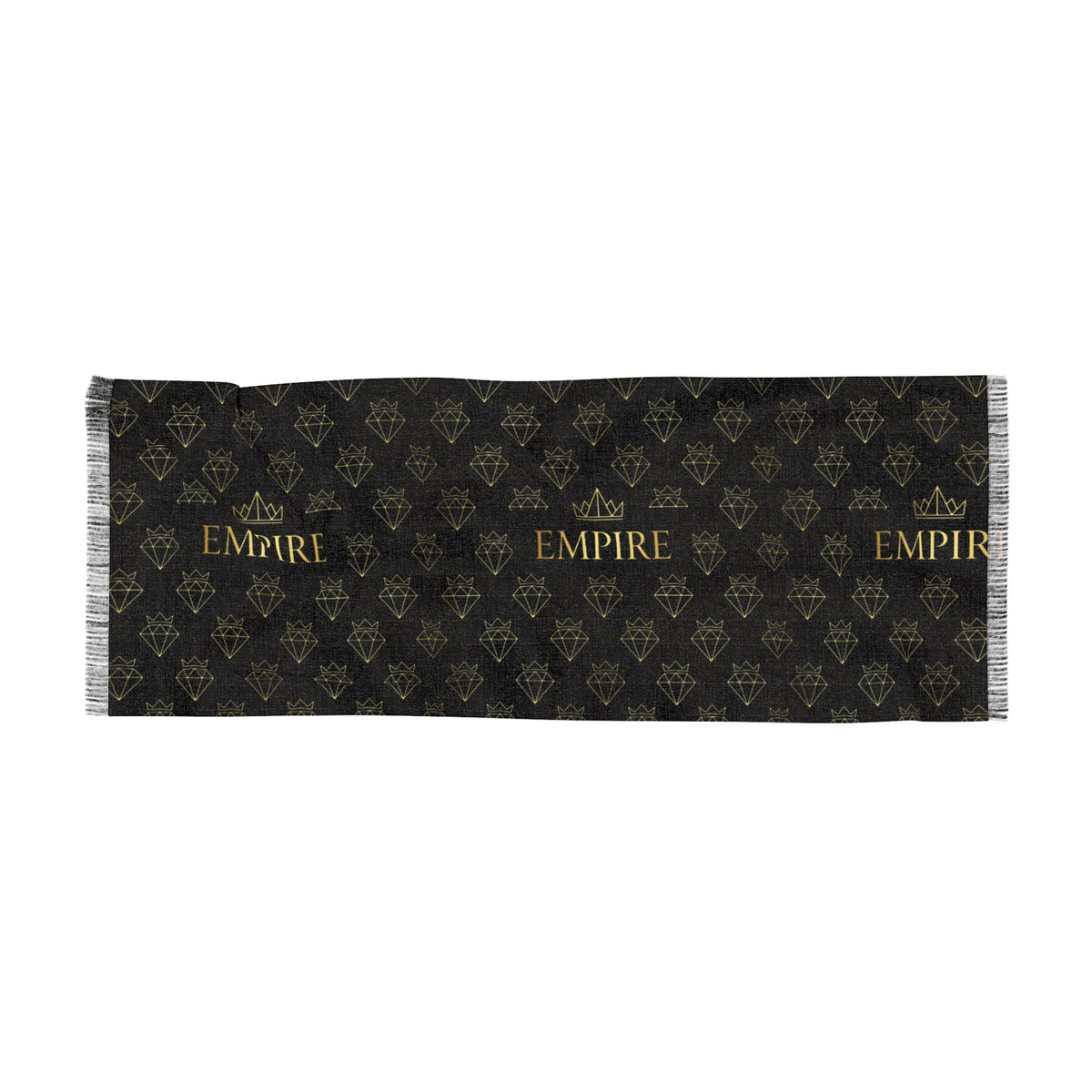 EMPIRE Men's Lightweight Scarf — Empire Gold Diamond crown