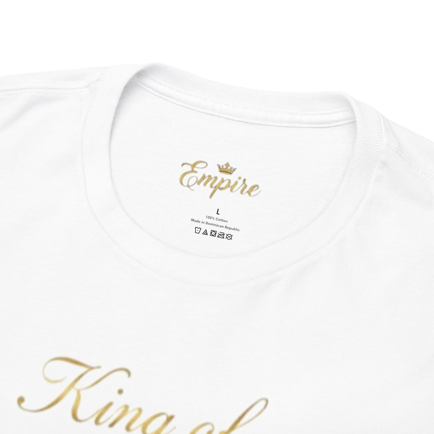 EMPIRE Crown Heavy Cotton Tee — Premium Men's T-Shirt