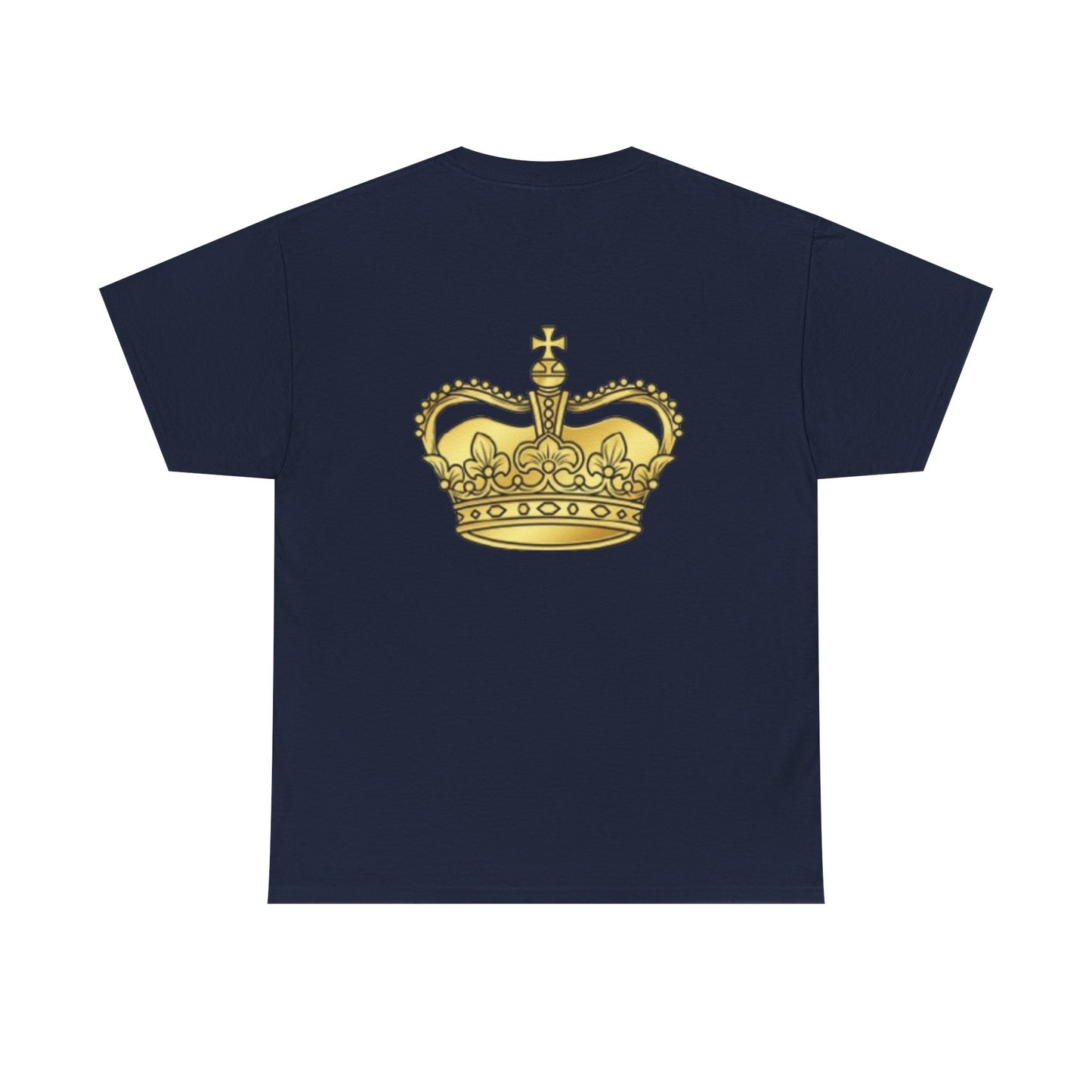 EMPIRE Crown Heavy Cotton Tee — Premium Men's T-Shirt