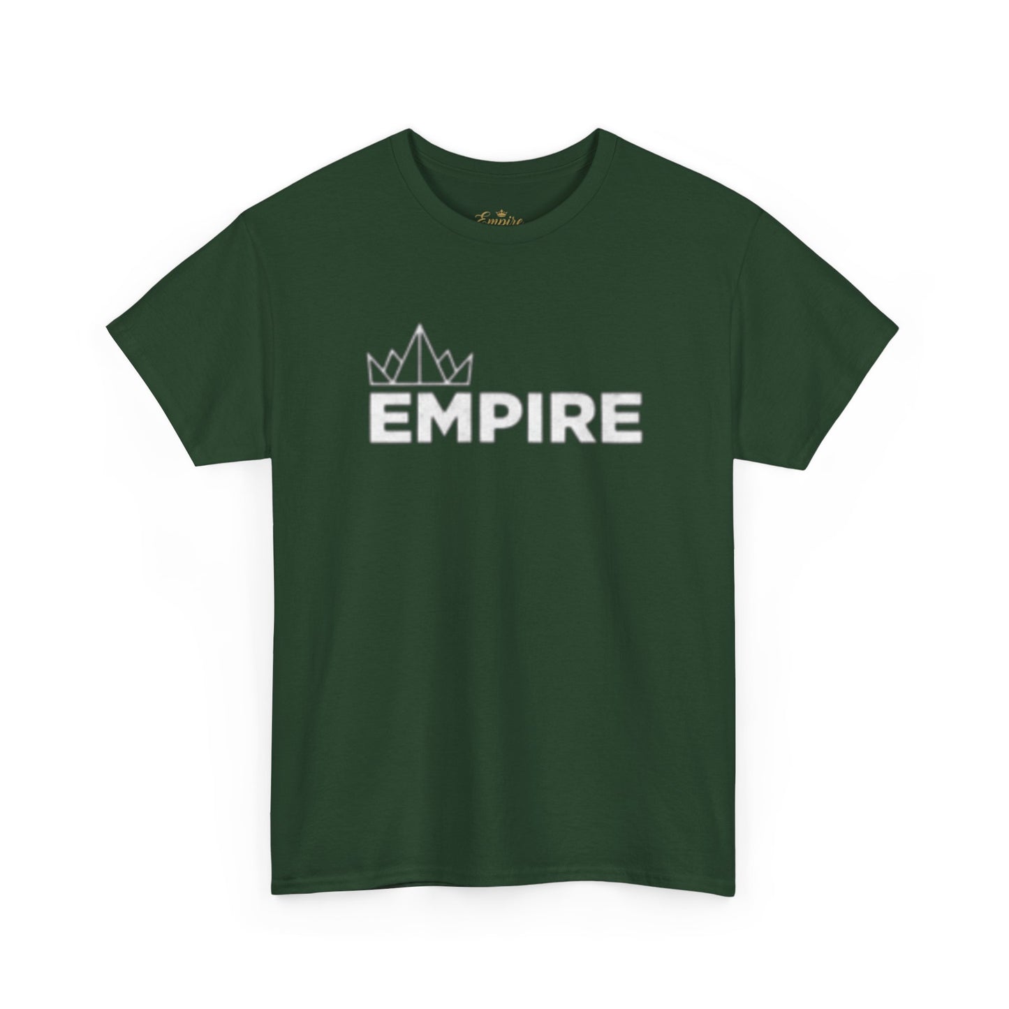 EMPIRE Crown Heavy Cotton Tee — Premium Men's T-Shirt