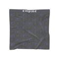 EMPIRE Men's Square Scarf — Empire blue damier
