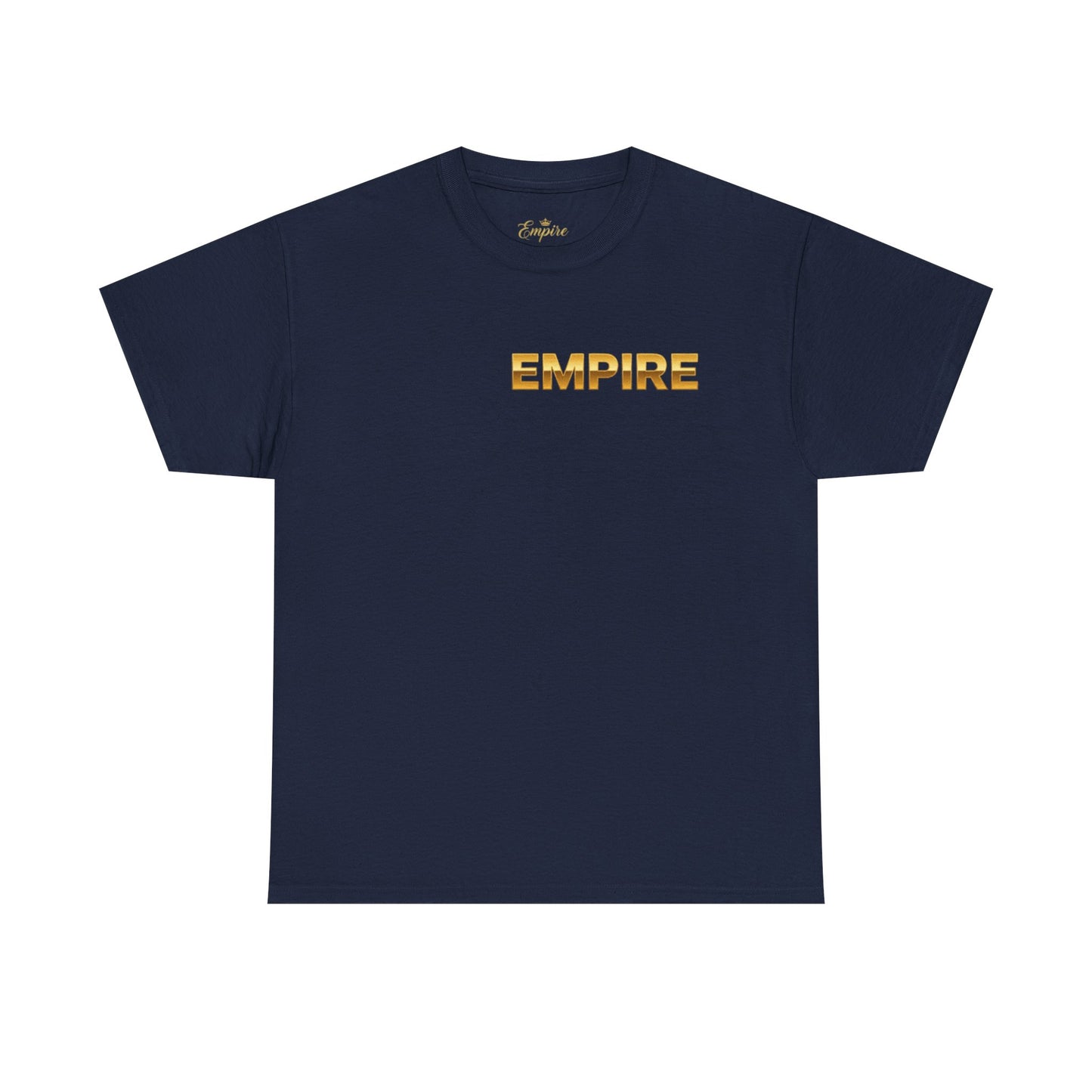 EMPIRE Crown Heavy Cotton Tee — Premium Men's T-Shirt