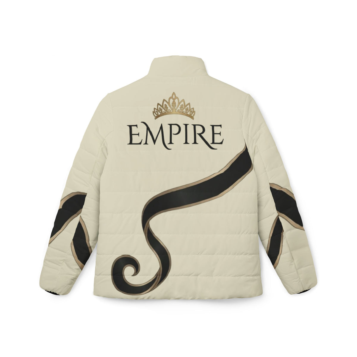 EMPIRE Women's Puffer Jacket — Empire Black Ribbon