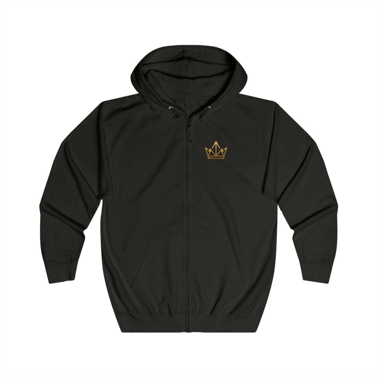 EMPIRE Royal Arms Full Zip Hoodie — Premium Men's Luxury Streetwear
