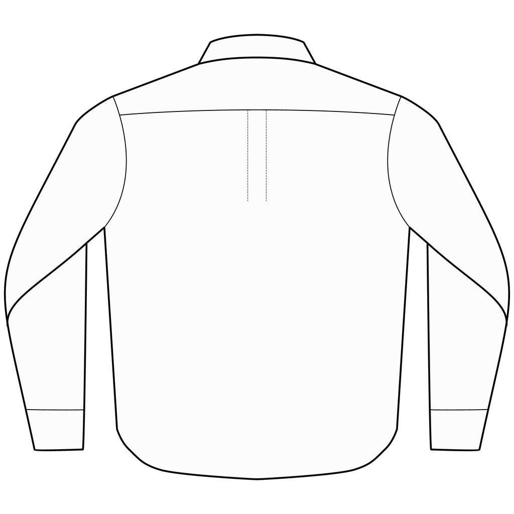 EMPIRE Men's Tall Long-Sleeve Button-Down Shirt — Crest