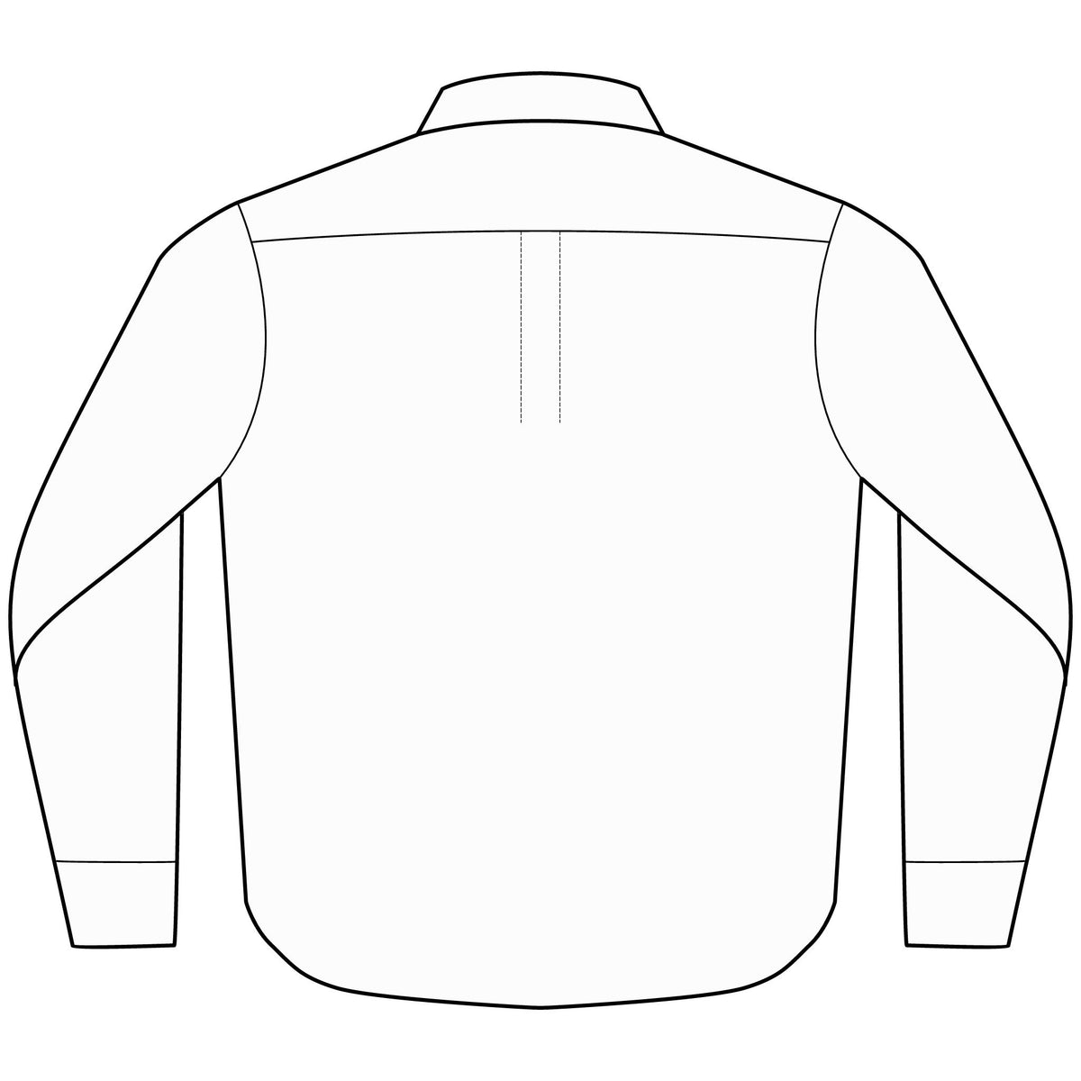 EMPIRE Men's Tall Long-Sleeve Button-Down Shirt — Crest