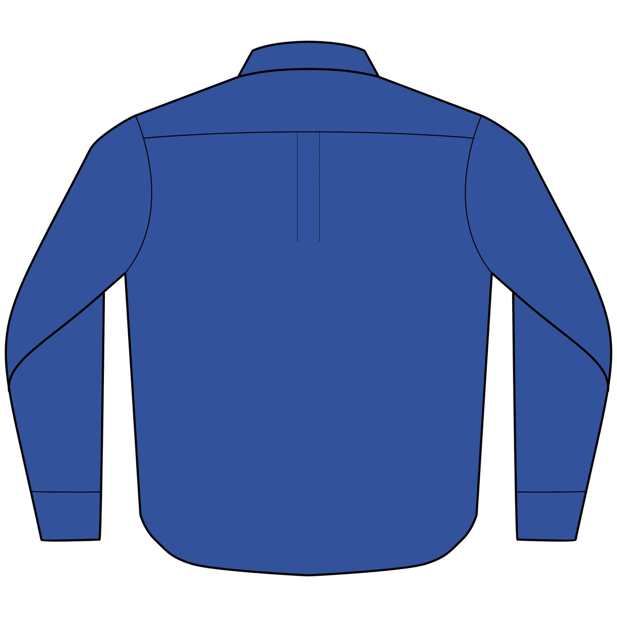 EMPIRE Men's Tall Long-Sleeve Button-Down Shirt — Crest