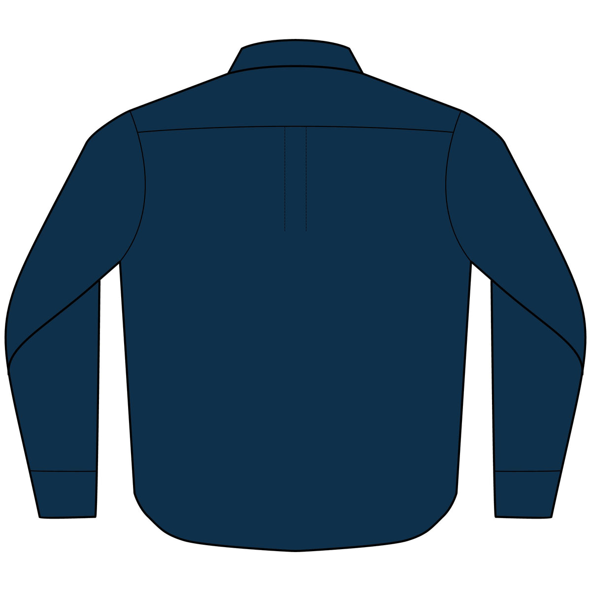EMPIRE Men's Tall Long-Sleeve Button-Down Shirt — Crest