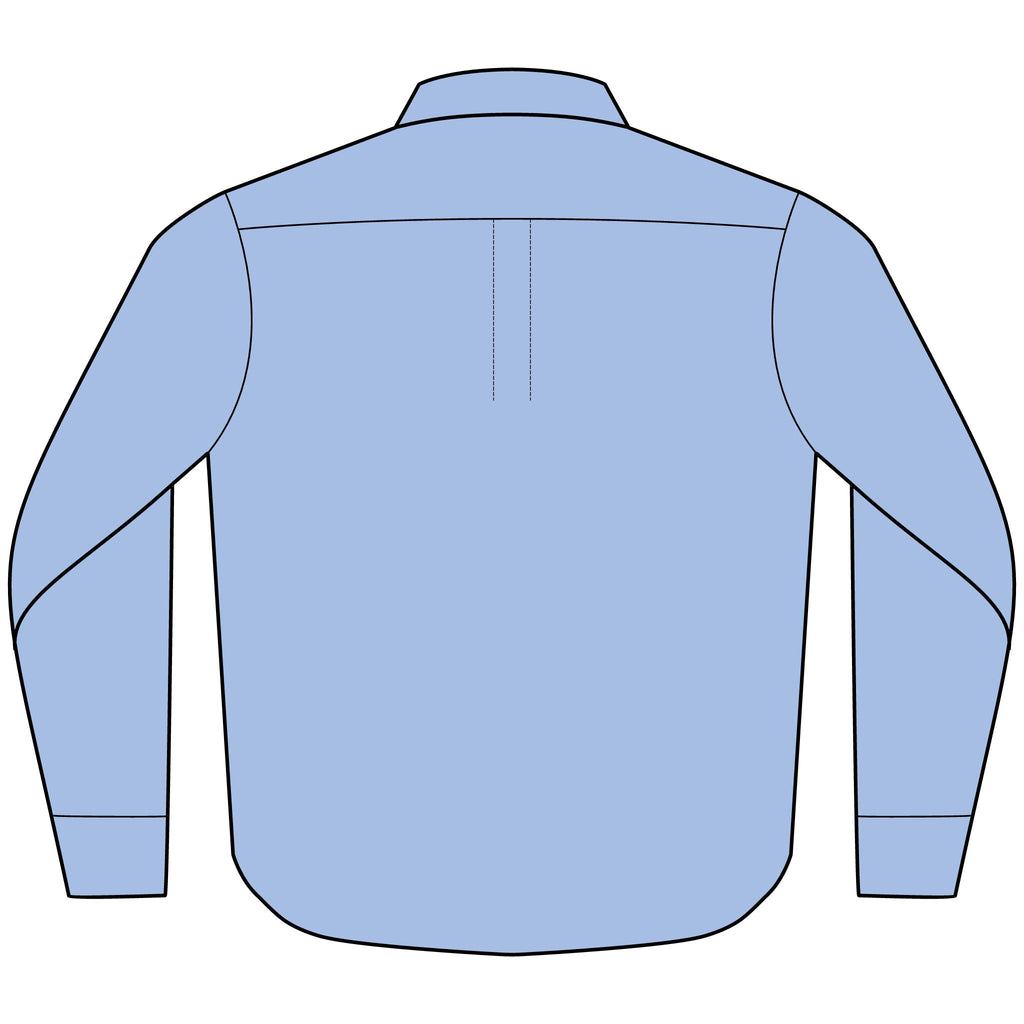 EMPIRE Men's Tall Long-Sleeve Button-Down Shirt — Crest