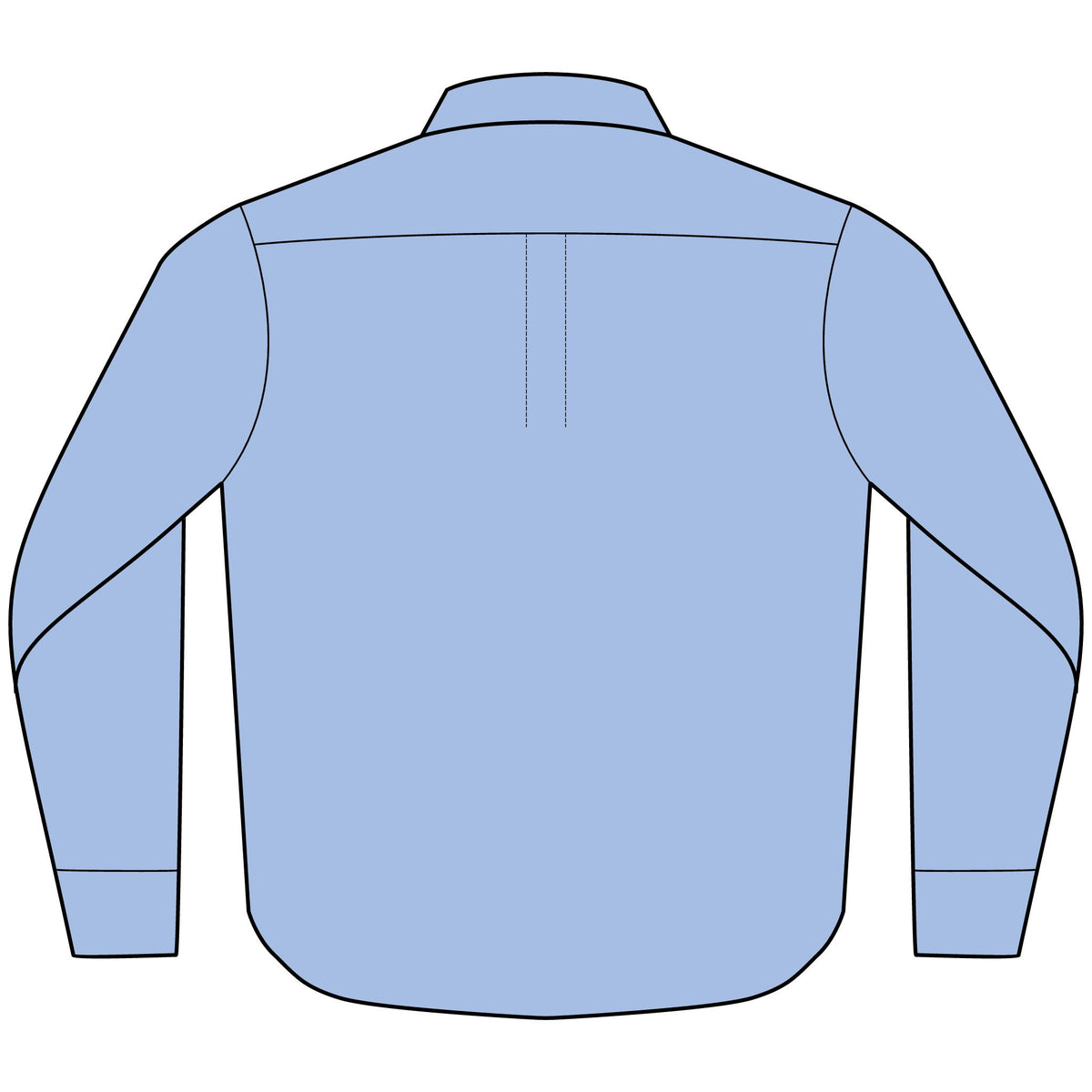 EMPIRE Men's Tall Long-Sleeve Button-Down Shirt — Crest