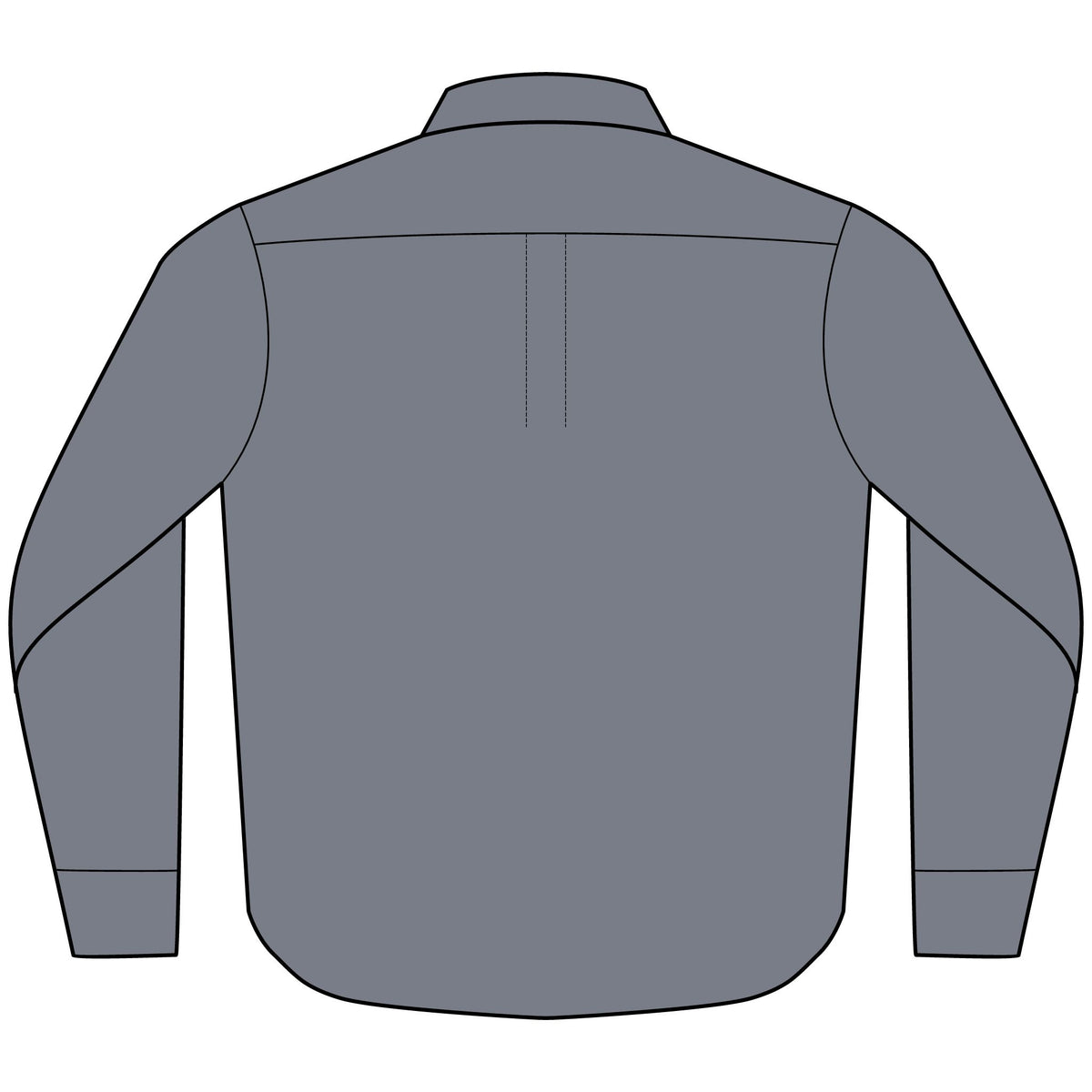 EMPIRE Men's Tall Long-Sleeve Button-Down Shirt — Crest