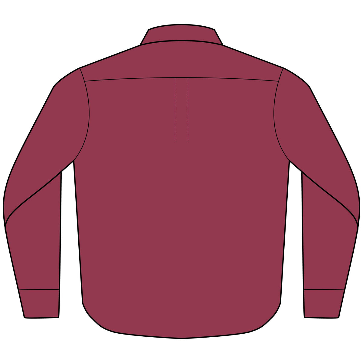EMPIRE Men's Tall Long-Sleeve Button-Down Shirt — Crest