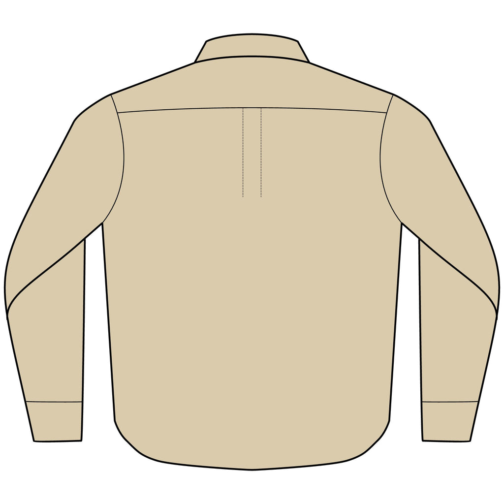EMPIRE Men's Tall Long-Sleeve Button-Down Shirt — Crest