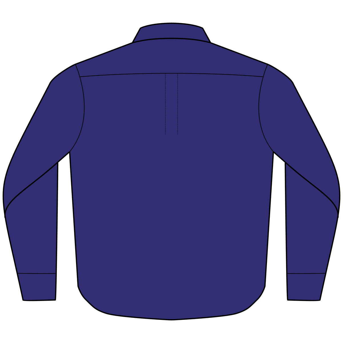 EMPIRE Men's Tall Long-Sleeve Button-Down Shirt — Crest