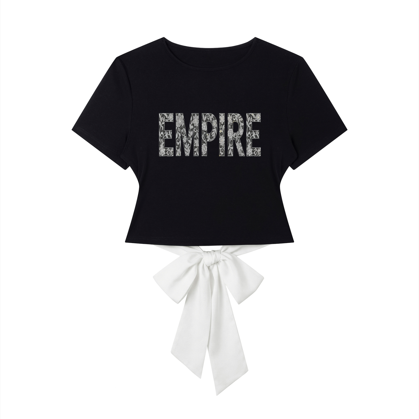 EMPIRE Slim Fit Boatneck T-Shirt — Premium Women's Streetwear
