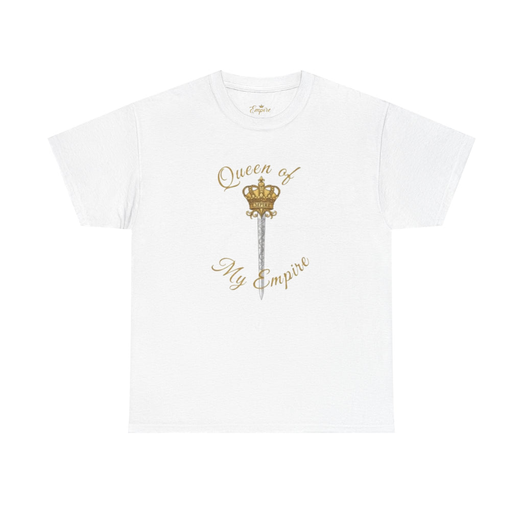 EMPIRE Skull Crown Heavy Cotton Tee — Bold Women's Streetwear
