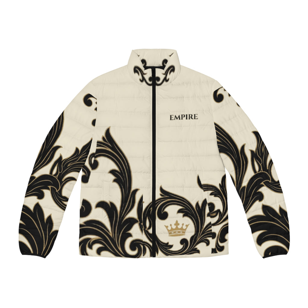 EMPIRE Men's Stand-Collar Puffer Jacket — Empire Arabesque