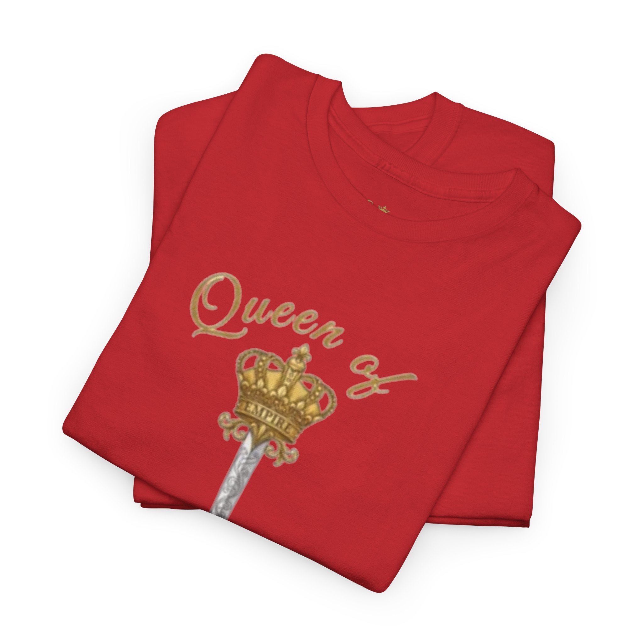 EMPIRE Skull Crown Heavy Cotton Tee — Bold Women's Streetwear