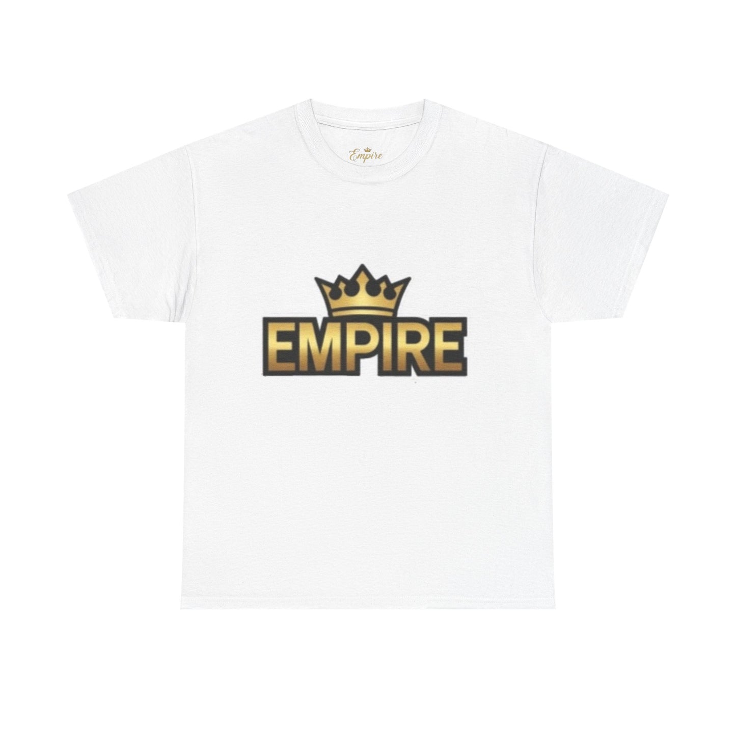 EMPIRE Crown Heavy Cotton Tee — Premium Men's T-Shirt