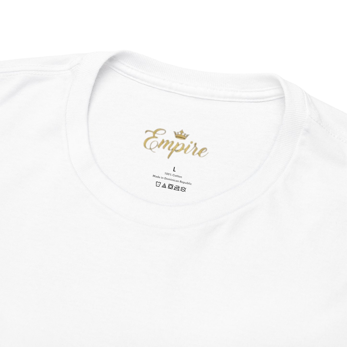 EMPIRE Crown Heavy Cotton Tee — Premium Men's T-Shirt