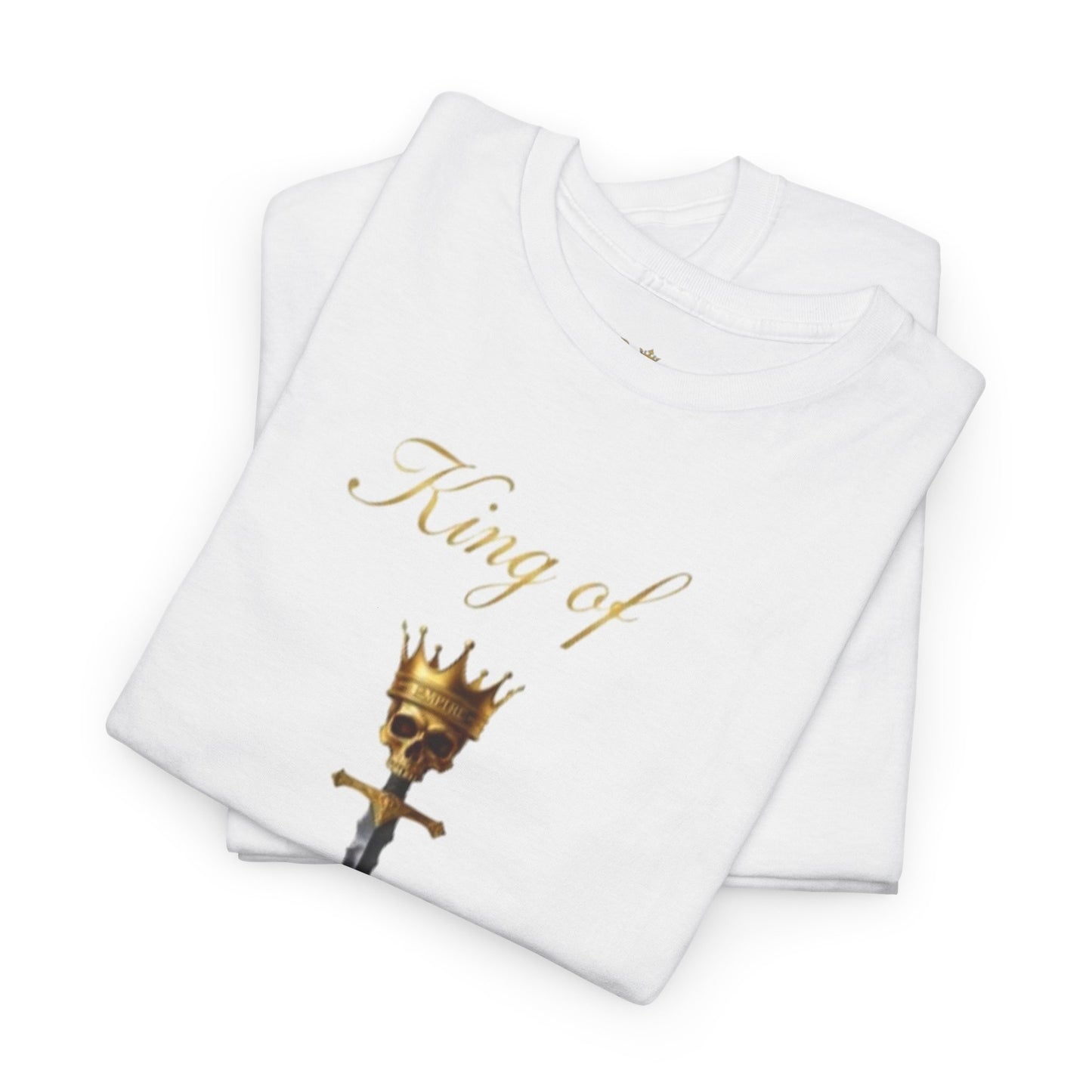 EMPIRE Crown Heavy Cotton Tee — Premium Men's T-Shirt