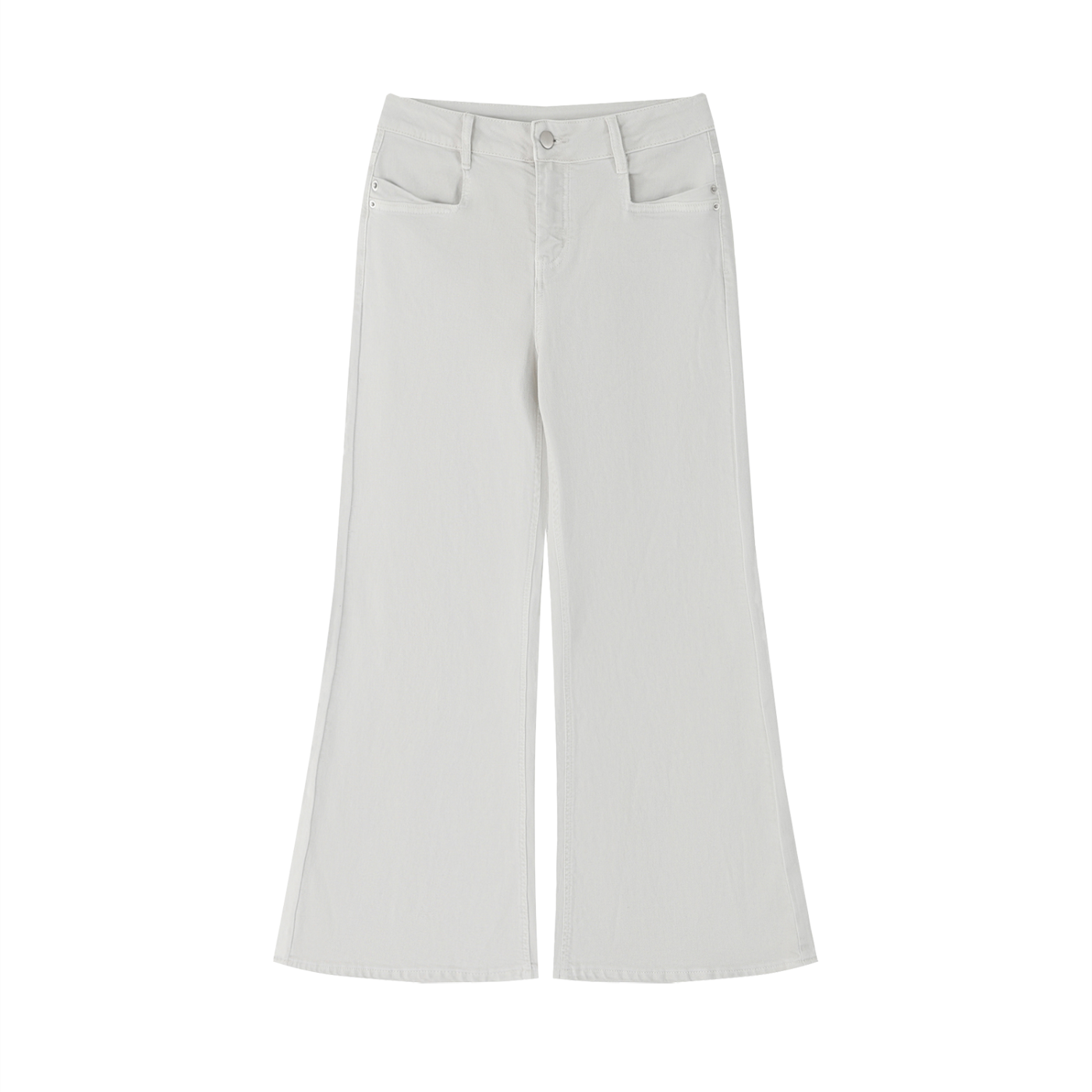 EMPIRE Vintage Wash Flared Leg Jeans — Effortless Silhouette