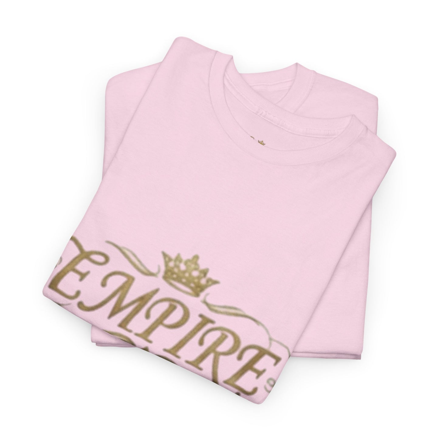 EMPIRE Crown Heavy Cotton Tee — Premium Women's T-Shirt